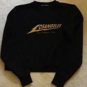 Brandy Melville cropped sweatshirt